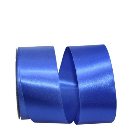 RELIANT RIBBON 20.25 in. 50 Yards Double Face Satin Allure Ribbon, Royal 5000-050-16K